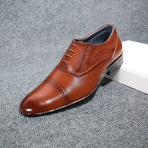 Zapatos de Vestir Cobre Oxford Hombre