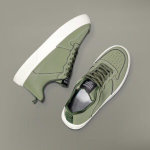 Zapatillas Casuales Urbanas Verde Hombre